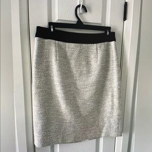 Elegant Black and Gray Women's Skirt